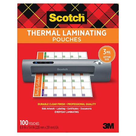 Pouch, Thermal, 3mm, Clear, PK100 MPN:TP3854-100