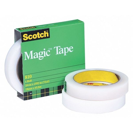 810 Magic Tape (Permanent), 2.5 Mil, 1