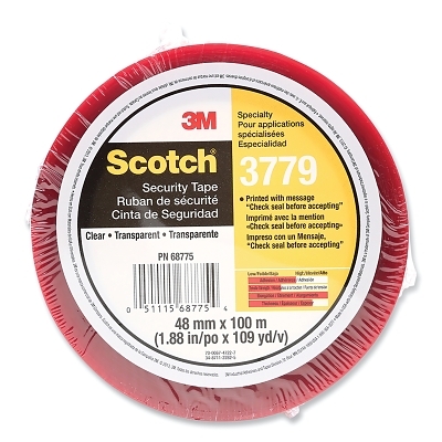 Scotch Security Messagebox Sealing Tape 3779 MPN:7010374964