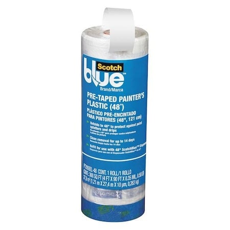 Painter Plastic PreTape, 48