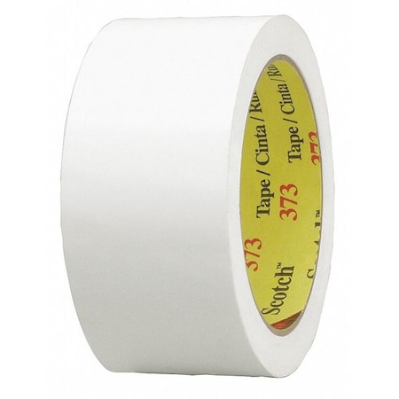 Carton Sealing Tape, White, 48mm x 50m MPN:373