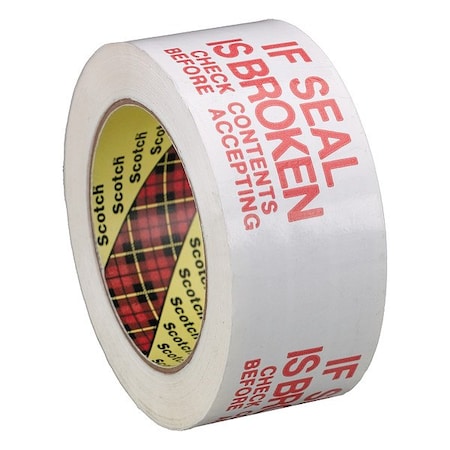 Printed Message Box Sealing Tape, PK 36 MPN:3771