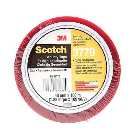 Security Message Box Sealing Tape, PK 36 MPN:3779