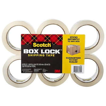 PackagingTape, Clear, PK6 MPN:3950-6