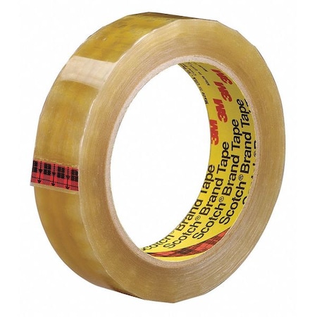 Carton Seal Tape, 216ft, 1/2in, 2.4mil, PK72 MPN:681