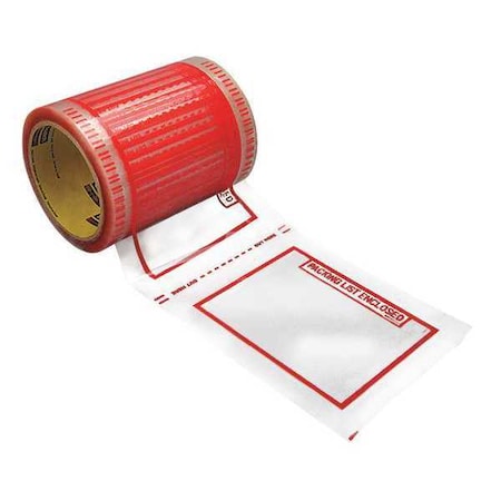 Packing List Envelopes, Clear, PK333 MPN:829