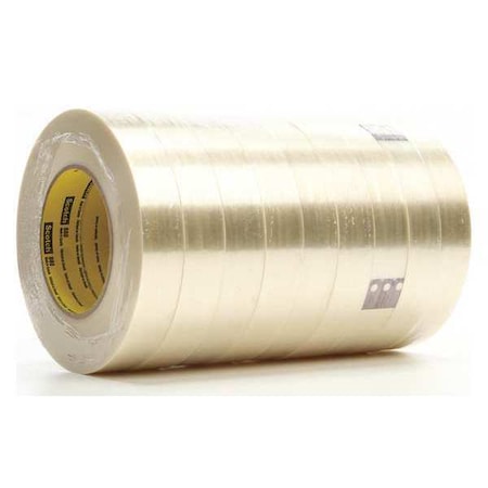 Filament Tape, Clear, 15/16in x 60yd, PK36 MPN:880