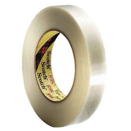 Strapping Tape, 6.6 mil, Clear MPN:898