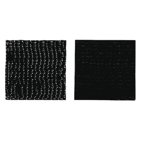 Hook-and-Loop Fast, Black, Square, PK36 MPN:RFD7021-VPESF