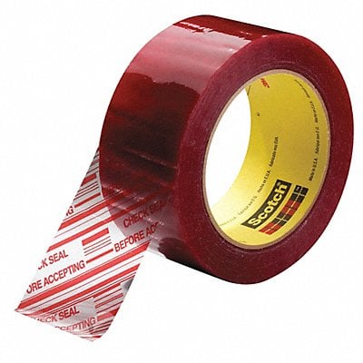 Box Sealing Tape Red Hot Melt Resin MPN:3779