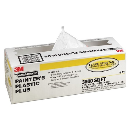 Painters Plastic Plus, 9 ft. x 400 ft. MPN:MFB-9