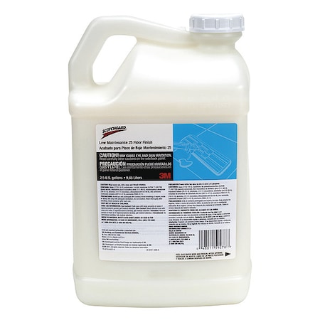Floor Finish, 2.5 gal., Less Frequent, PK2 MPN:59278