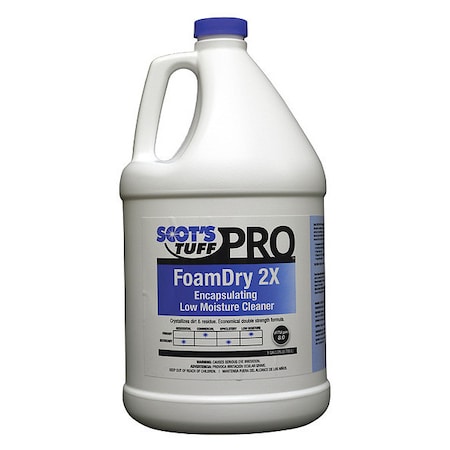 Scot's Tuff Pro FoamDry 2X Encapsulating Low-Moisture Cleaner, PK4 MPN:B0211