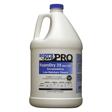 Scot's Tuff Pro FoamDry 2X Plus Oxy Encapsulating Low-Moisture Cleaner, PK4 MPN:B8662