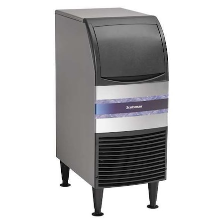 15 in W X 38 in H X 24 in D Ice Maker, Ice Production Per Day: 80 lb MPN:CU0715MAX-1