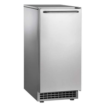 14 7/8 in W X 34 3/8 in H X 22 in D Ice Maker, Ice Production Per Day: 65 lb MPN:CU50PAX-1