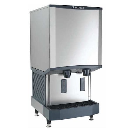 26 in W X 41 in H X 23 in D Ice Dispenser, Ice Maker, and Water Dispenser MPN:HID540W-1