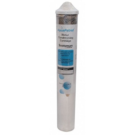 Ice Maker Quick Connect Water Filter, 5 micron, 2 gpm, 15, 000 gal, 15 in Overall Ht, 3-1/4 in Dia MPN:APRC1-P