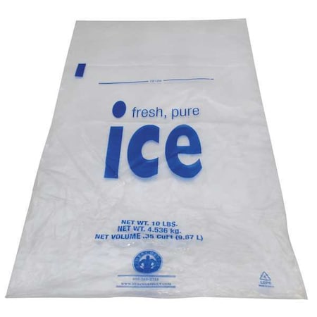 Ice Bags, 8 lb. Capacity, PK1000 MPN:KBAG