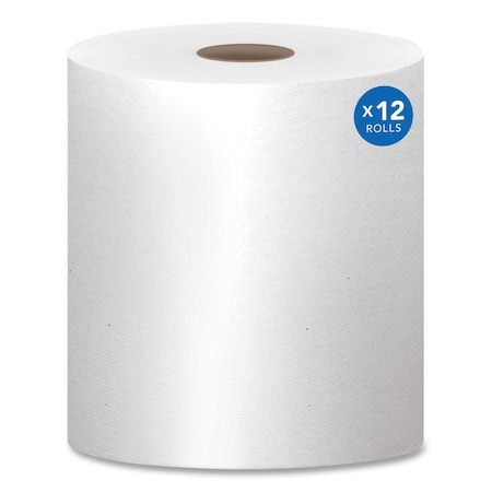 Essential Hardwound Paper Towels, 1 Ply, Continuous Roll Sheets, 800 ft, White MPN:01052