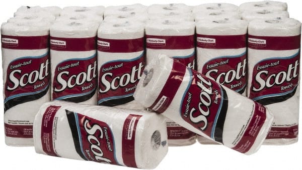 Scott Kitchen Paper Towels with Fast-Drying Absorbency Pockets (41482), Perforated Standard Paper Towel Rolls MPN:41482