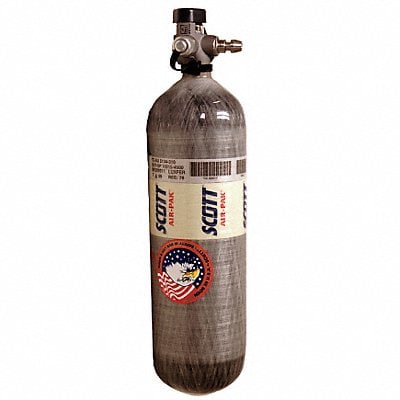 SCBA Cylinder Gray 21 1/2 in H MPN:200128-01