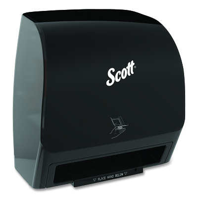 Scott Control Elec Slimroll Dispenser Blk MPN:47196