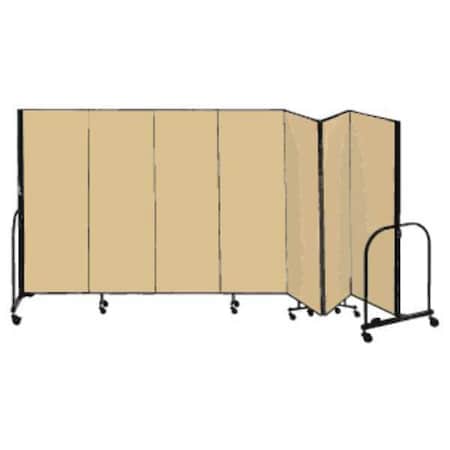 Partition, 13 Ft 1 In W x 4 Ft H, Beige MPN:CFSL407-DO