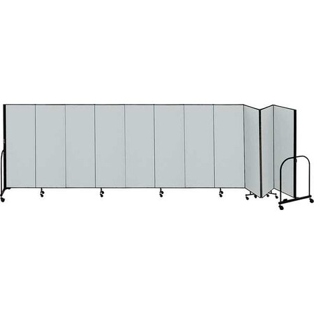 Partition, 20 Ft 5 In W x 5 Ft H, Gray MPN:CFSL5011-DG