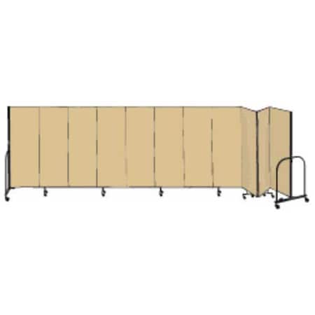 Partition, 20 Ft 5 In W x 5 Ft H, Beige MPN:CFSL5011-DO