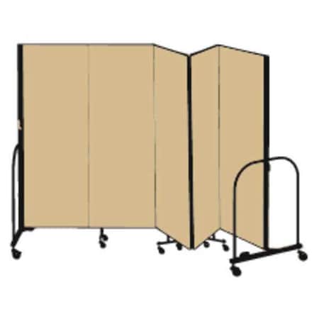Partition, 9 Ft 5 In W x 5 Ft H, Beige MPN:CFSL505-DO