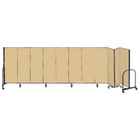 Partition, 20 Ft 5 In W x 6 Ft H, Beige MPN:CFSL6011-DO