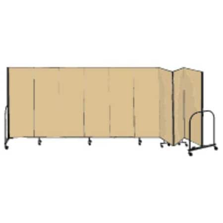 Partition, 16 Ft 9 In W x 6 Ft H, Beige MPN:CFSL609-DO