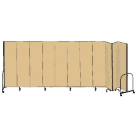 Partition, 20 Ft 5 In Wx6 Ft 8 In H, Beige MPN:CFSL6811-DO