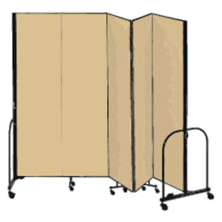Partition, 9 Ft 5 In W x6 Ft 8 In H, Beige MPN:CFSL685-DO