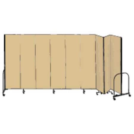 Partition, 16 Ft 9 In Wx6 Ft 8 In H, Beige MPN:CFSL689-DO
