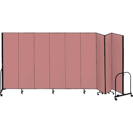 Partition, 16 Ft 9 In Wx7 Ft 4 In H, Mauve MPN:CFSL749-DM