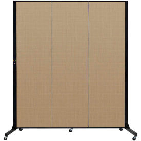 Screenflex 3 Panel Light-Duty Portable Room Divider 6'5