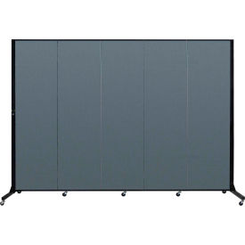 Screenflex 5 Panel Light-Duty Portable Room Divider 6'5