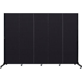 Screenflex 5 Panel Light-Duty Portable Room Divider 6'5