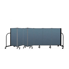Screenflex Portable Room Divider 7 Panel 4'H x 13'1