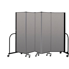 Screenflex Portable Room Divider 5 Panel 6'H x 9'5