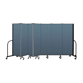Screenflex Portable Room Divider 7 Panel 6'H x 13'1