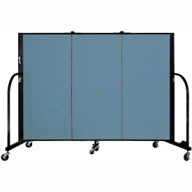 Screenflex 3 Panel Portable Room Divider 4'H x 5'9