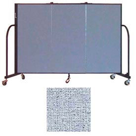Screenflex 3 Panel Portable Room Divider 4'H x 5'9