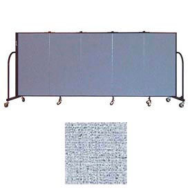Screenflex 5 Panel Portable Room Divider 4'H x 9'5