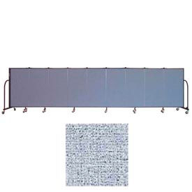 Screenflex 9 Panel Portable Room Divider 4'H x 16'9