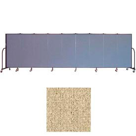 Screenflex 9 Panel Portable Room Divider 5'H x 16'9