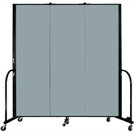 Screenflex Portable Room Divider - 3 Panel - 6'H x 5'9