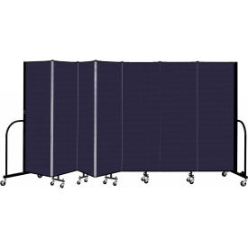 Screenflex 7 Panel Portable Room Divider 6' H x 13'1